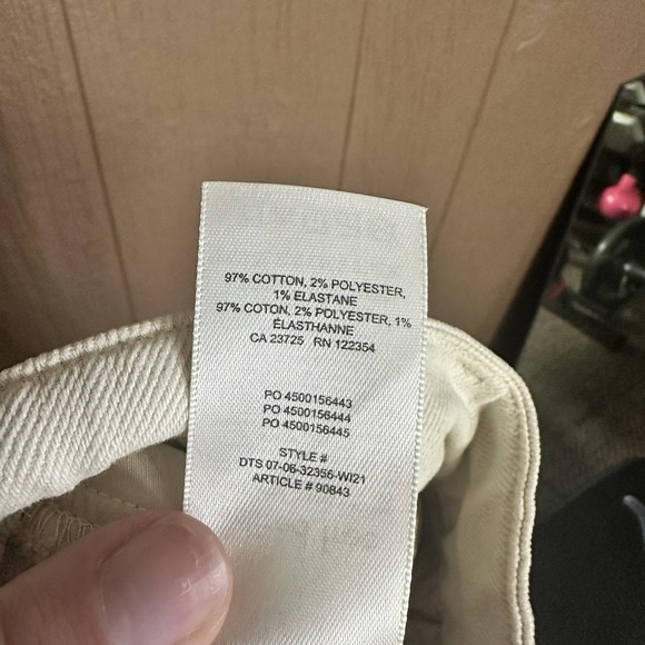 Aritzia Wilfred Free Modern Cargo Pant Cream Khaki Trousers Minimalist Utility 4 - Picture 8 of 8